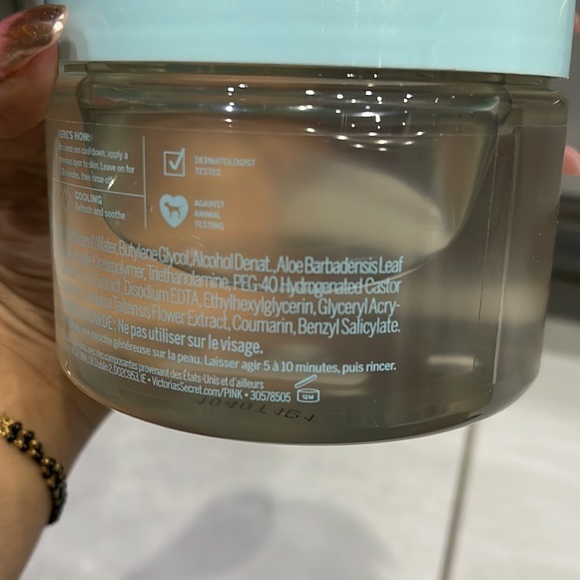 Victoria's Secret PINK Sunset Sorbet Cooling Body Mask with Aloe - Picture 8 of 8